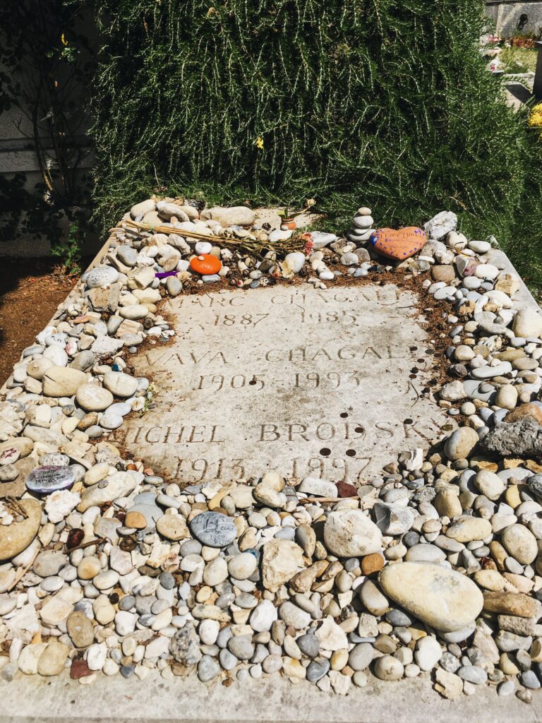 saint paul de vence tomba di chagall