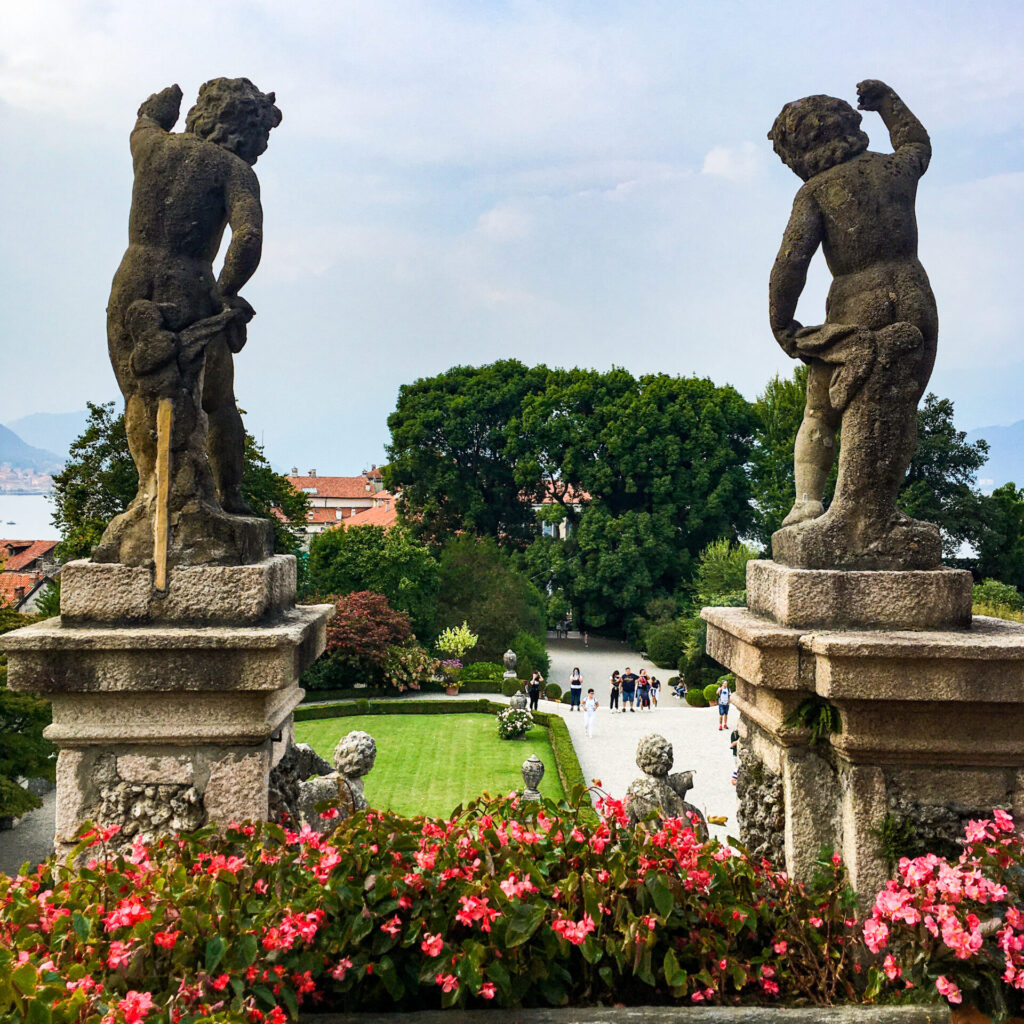 statue giardino isola bella